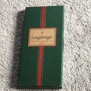 Longaberger Santa Key Ornament